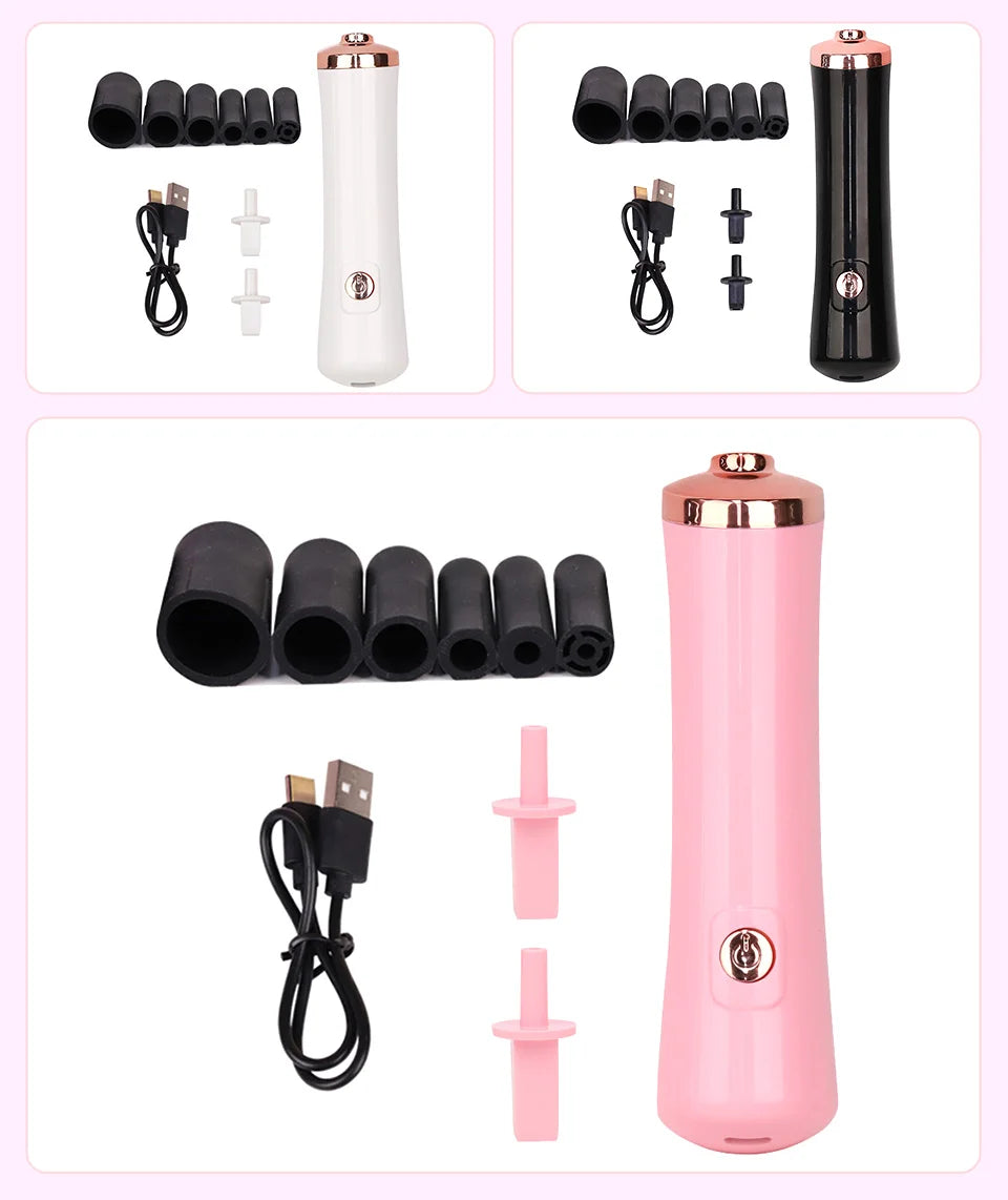 Portable Eyelash Glue Shaker – USB Rechargeable Electric Lash Adhesive Mixer ™